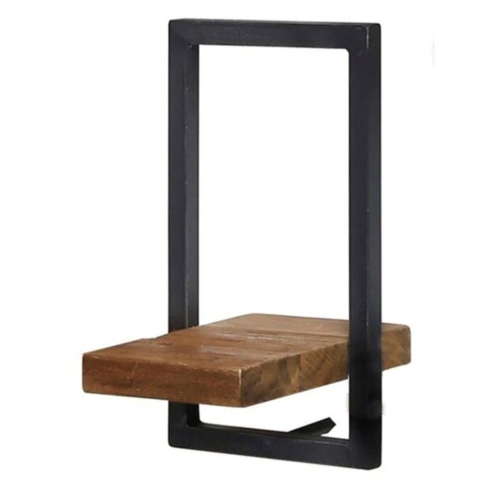 West Elm Bodhi Shelfmate‎ Type E Oak Black Iron